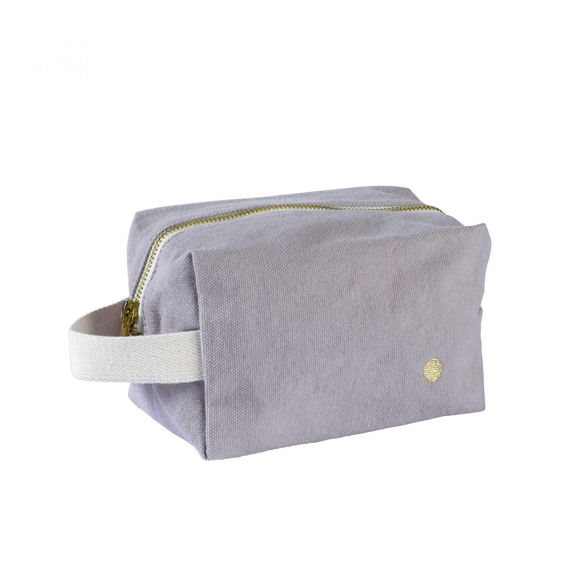 Trousse cube Iona Poivre rose 15,5 x 10 x 10