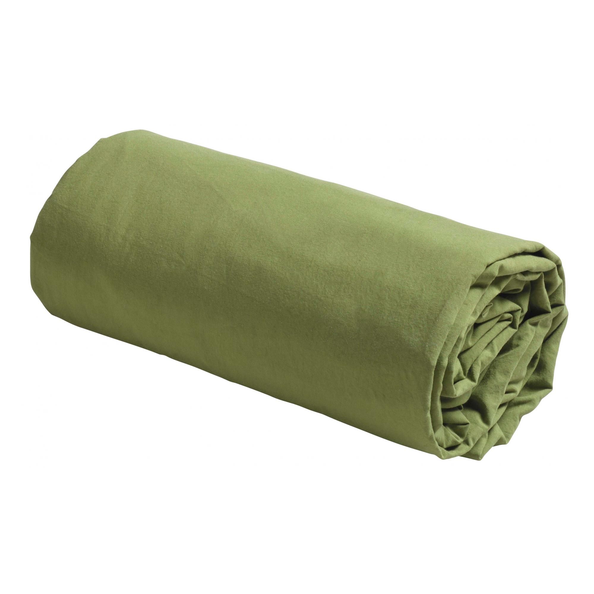 Drap housse Céleste Pistacchio 200 x 180
