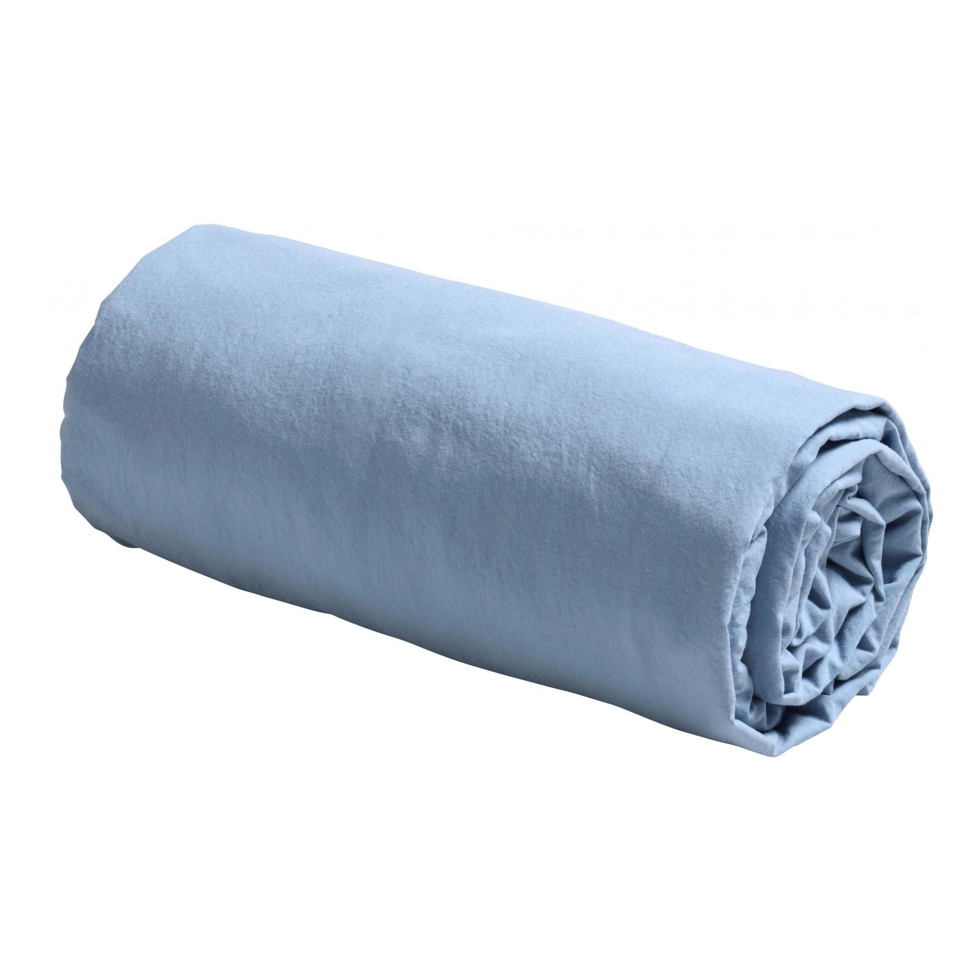 Drap housse Céleste Bluetiful 200 x 90