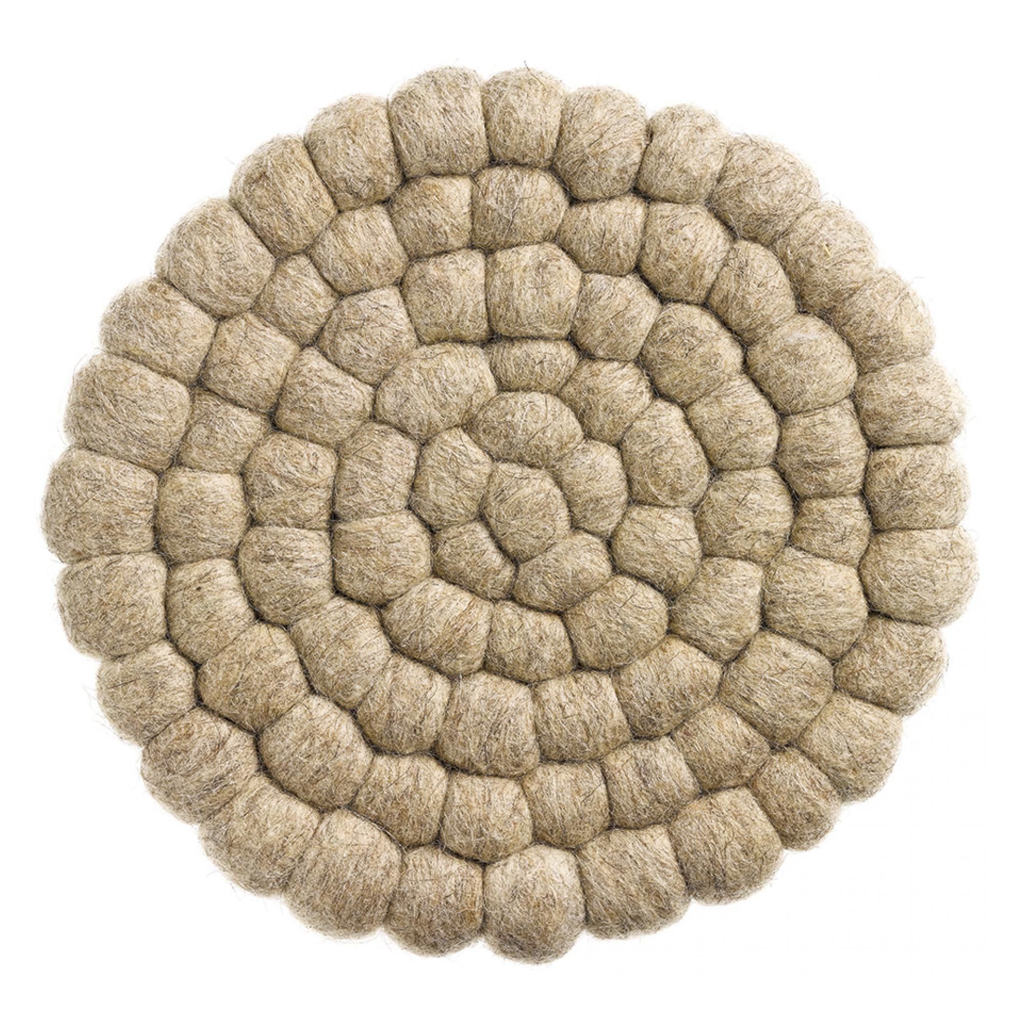 Dessous de plat Brian recyclé Naturel Diamètre 20