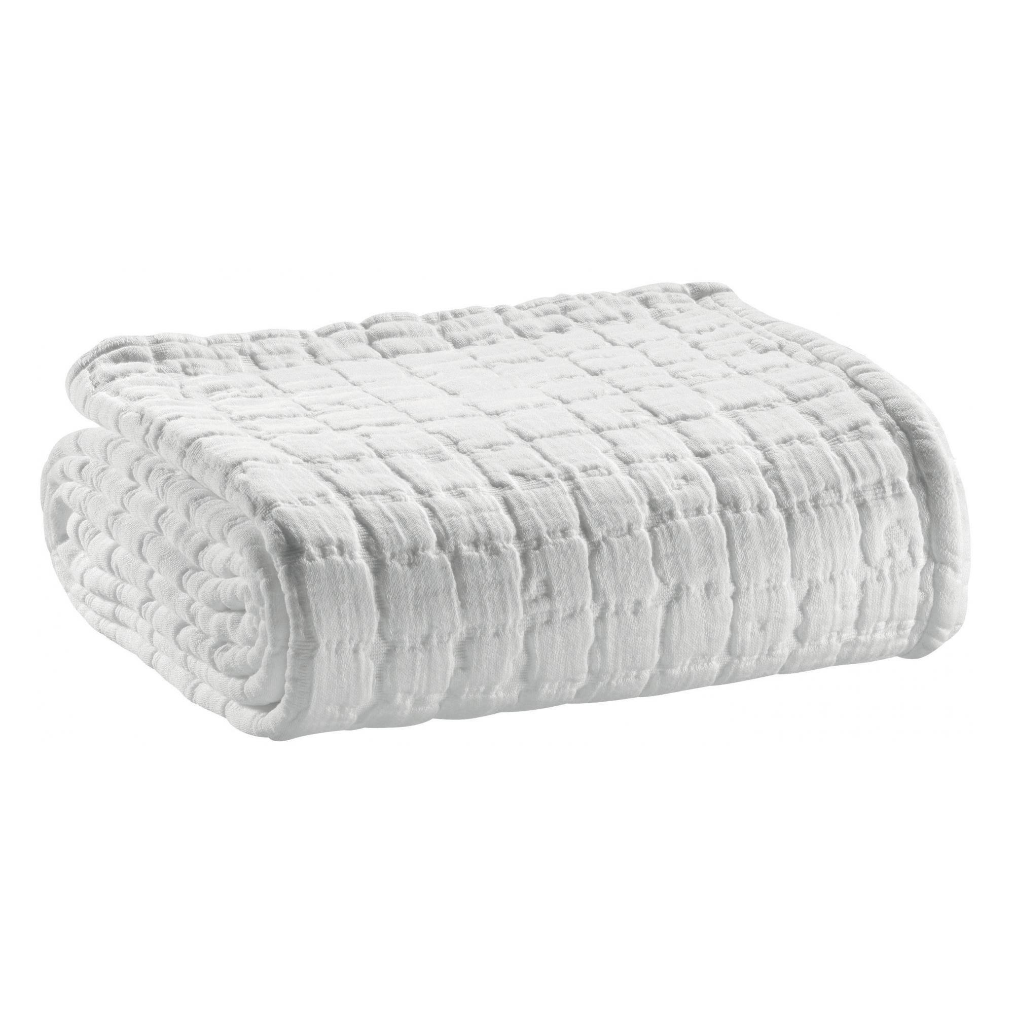 Plaid Swami Blanc 130 x 200