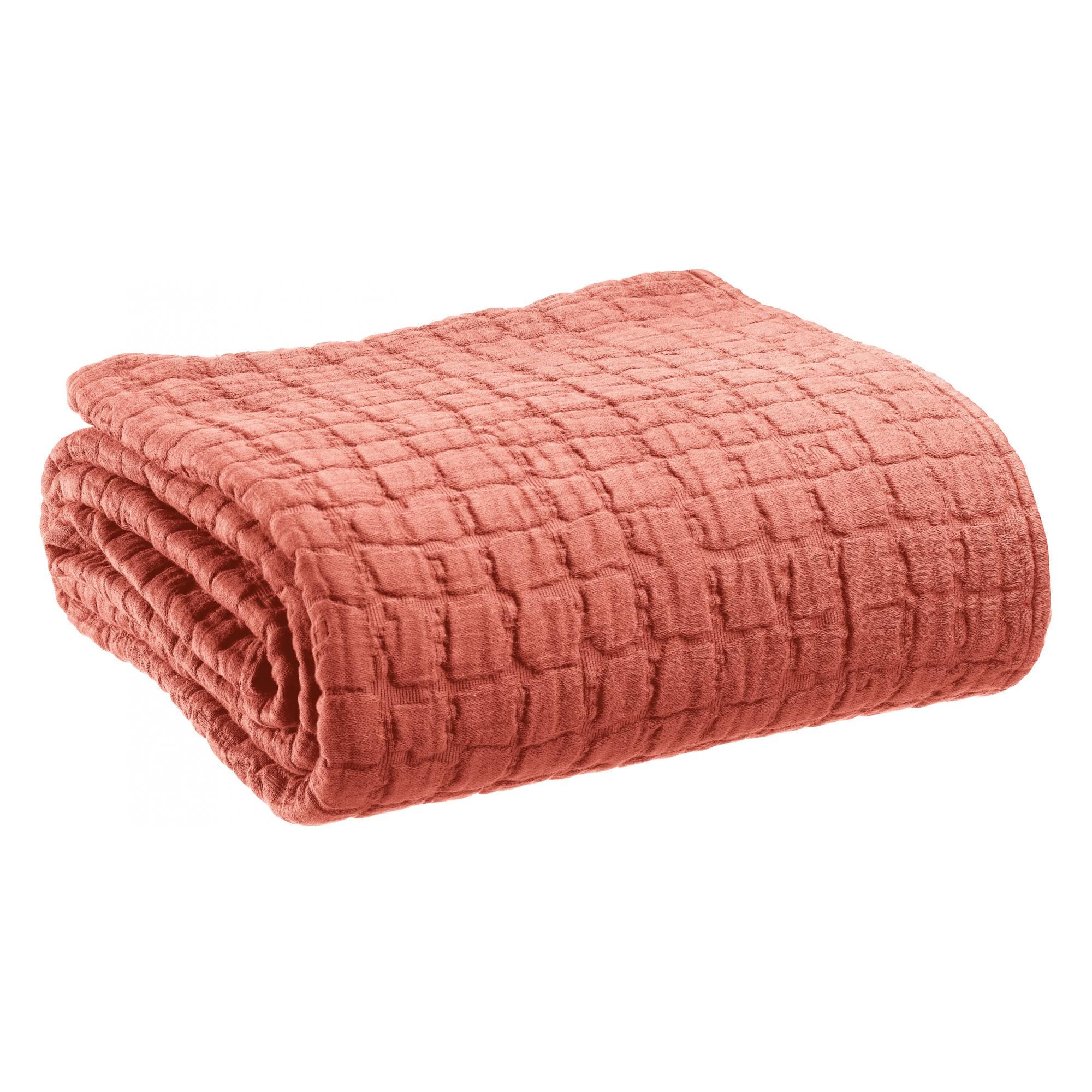 Jeté de lit Swami Pêche 180 x 260