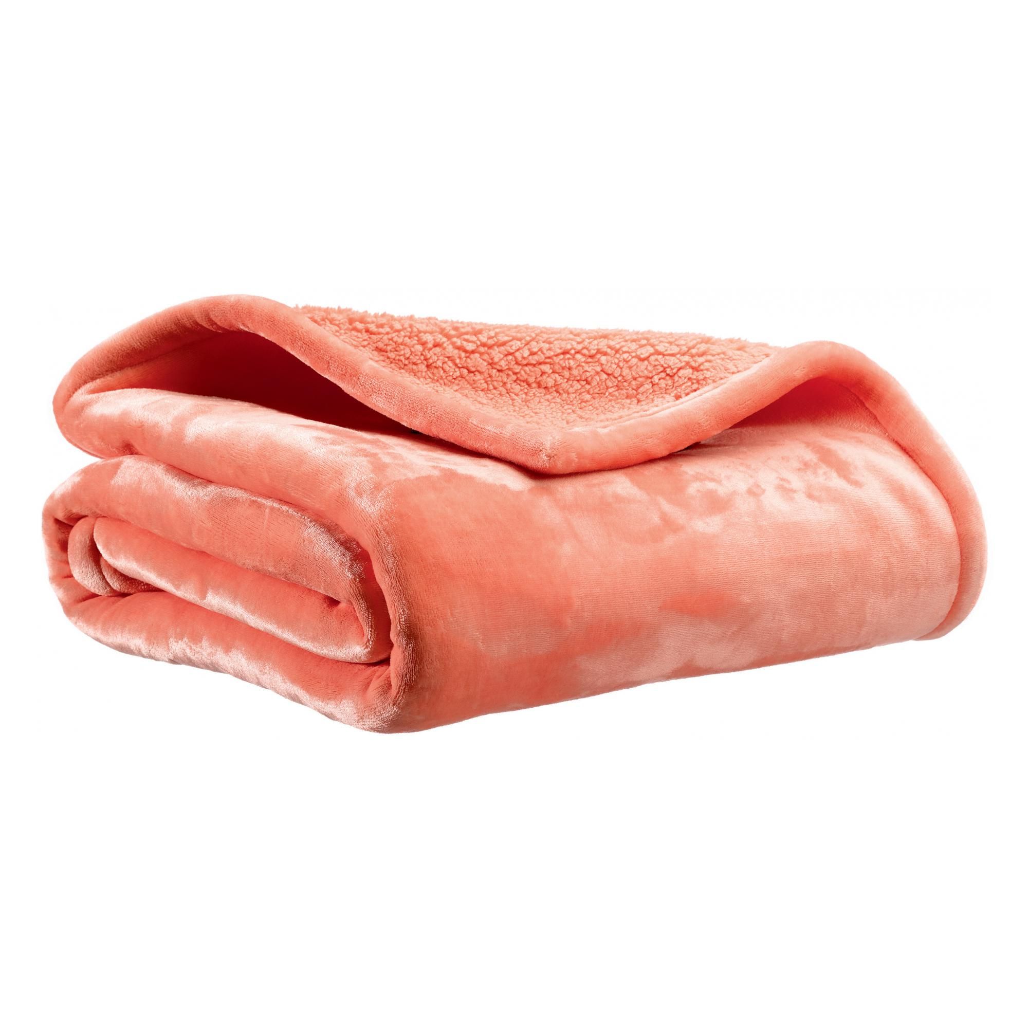 Plaid Michka Goyave 130 x 160