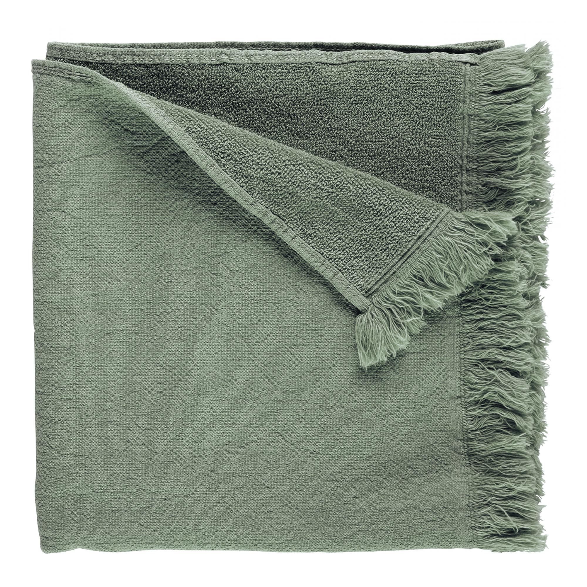 Serviette de toilette Luna Détox green 100 x 50