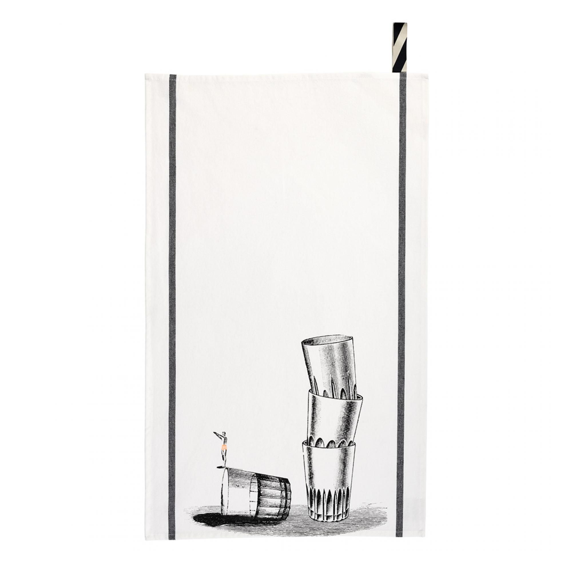 Torchon Victor Blanc 50 x 70