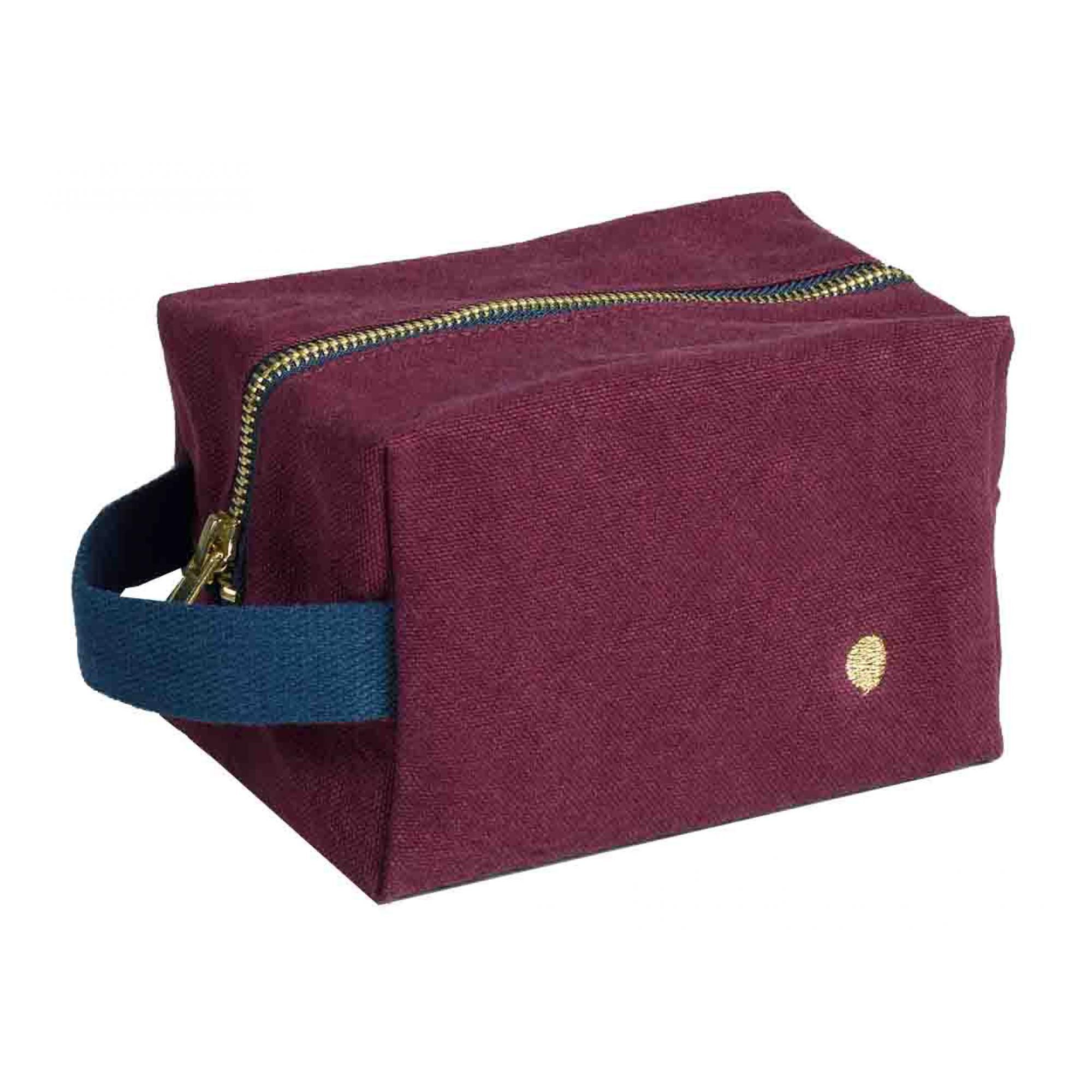 Trousse cube Iona Wine 15,5 x 10 x 10