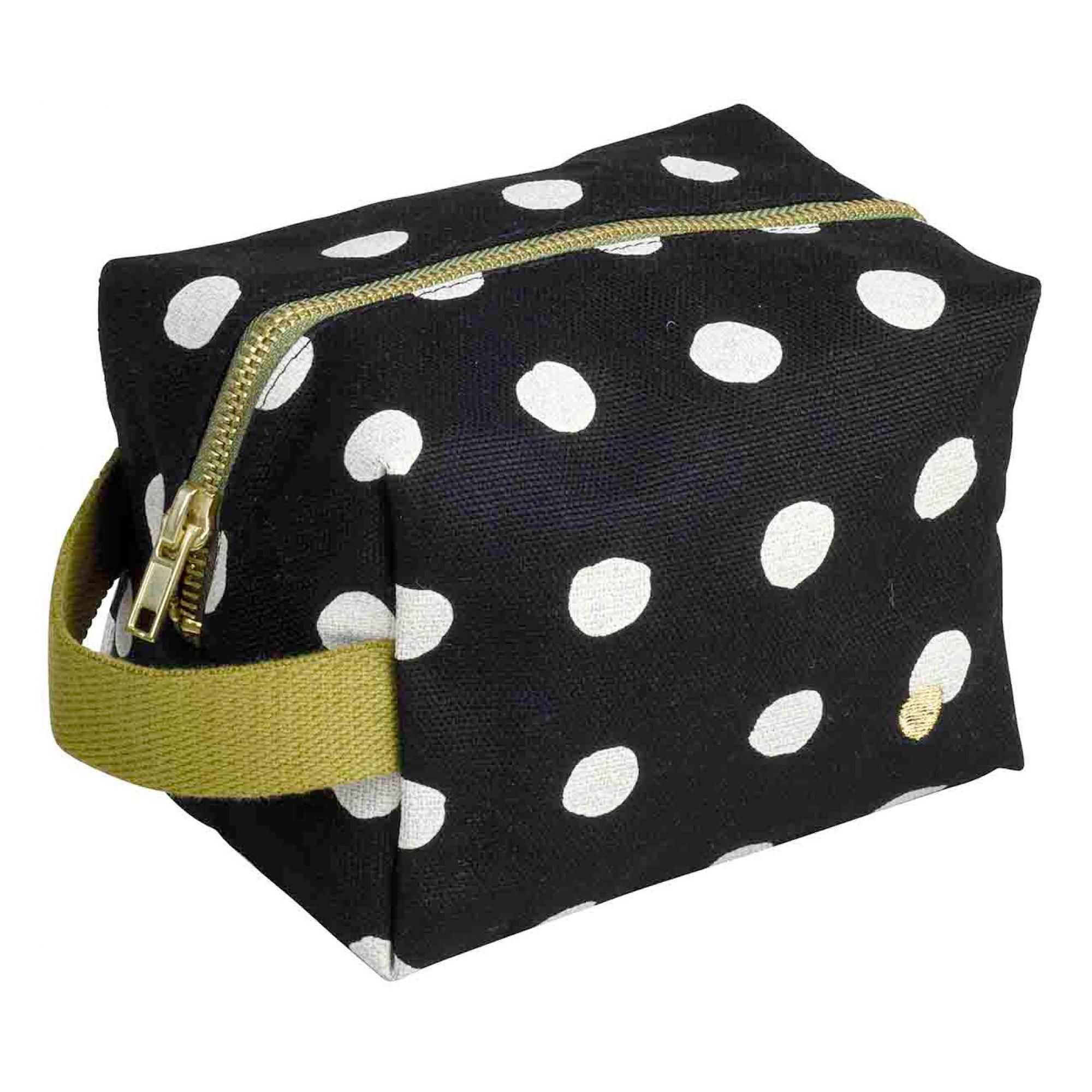Trousse cube Mia Caviar 10 x 16 x 10