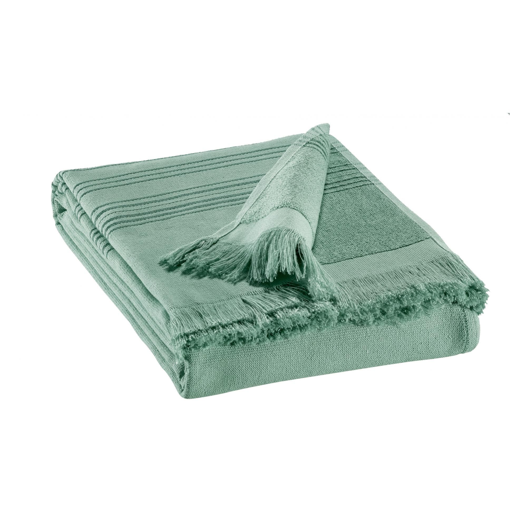 Drap hammam Cancun Sauge 90 x 180