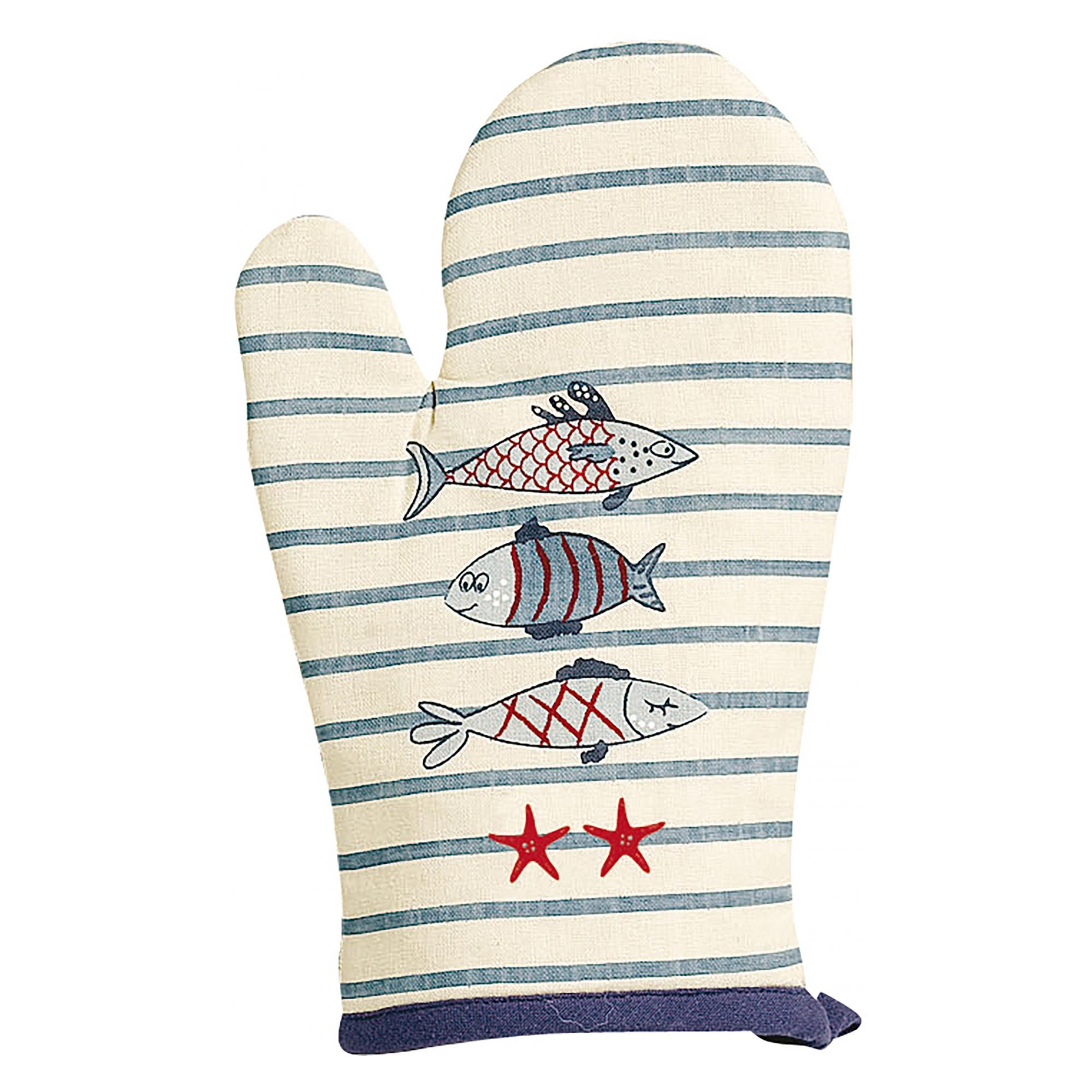 Gant de cuisine New Pesk Bleu 18 x 28