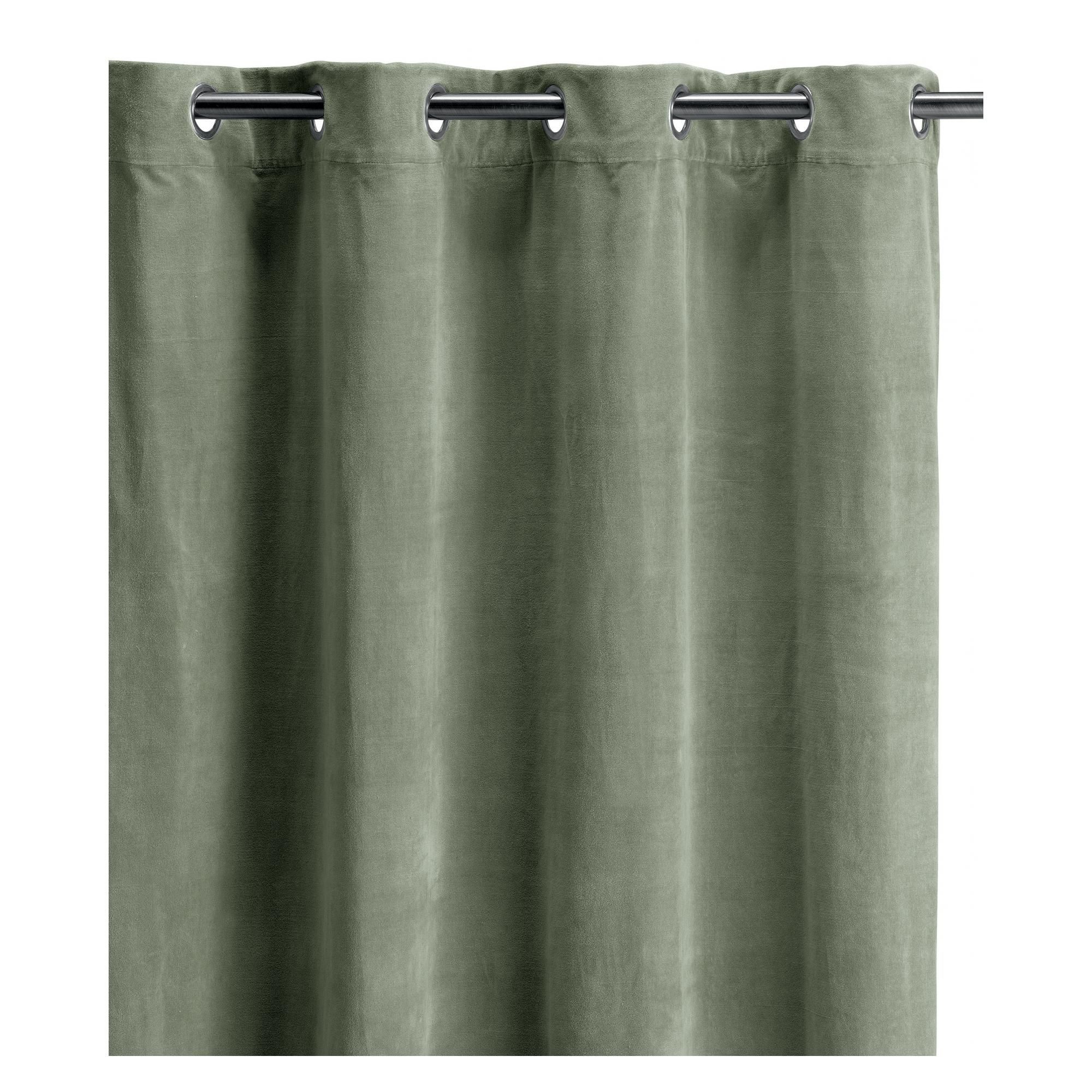 Rideau uni Elise Verveine 140 x 280