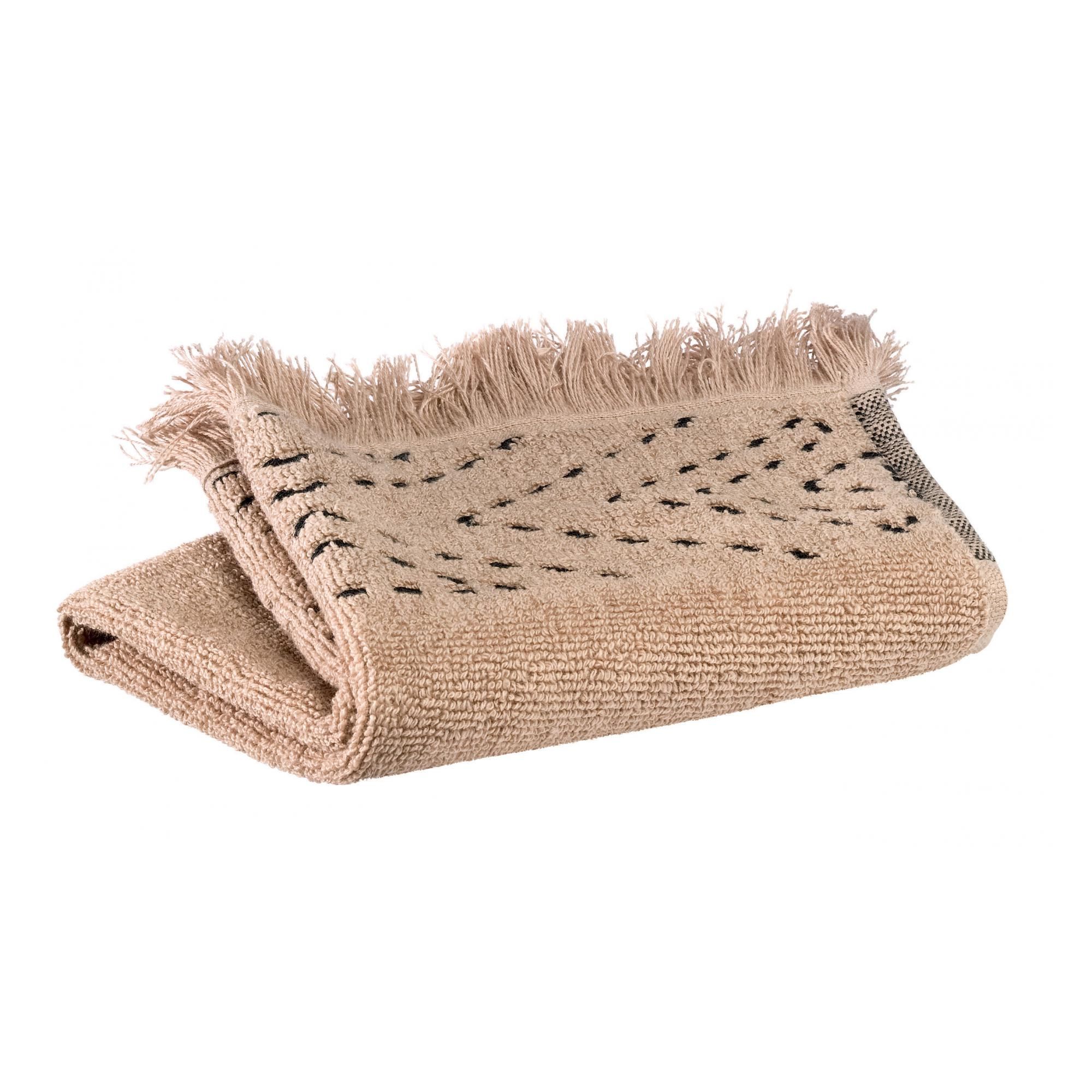 Serviette invité Julia Sésame 30 x 50