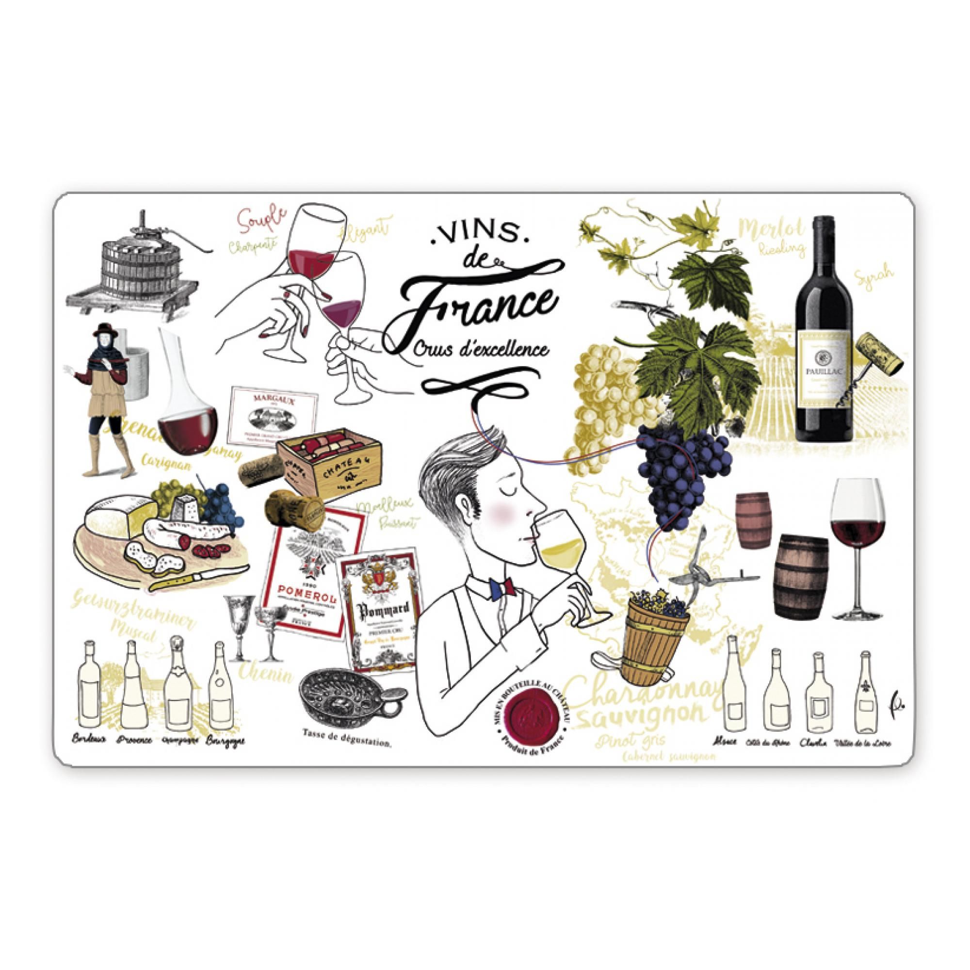 Set de table Cru d'excellence Assortis 30 x 45