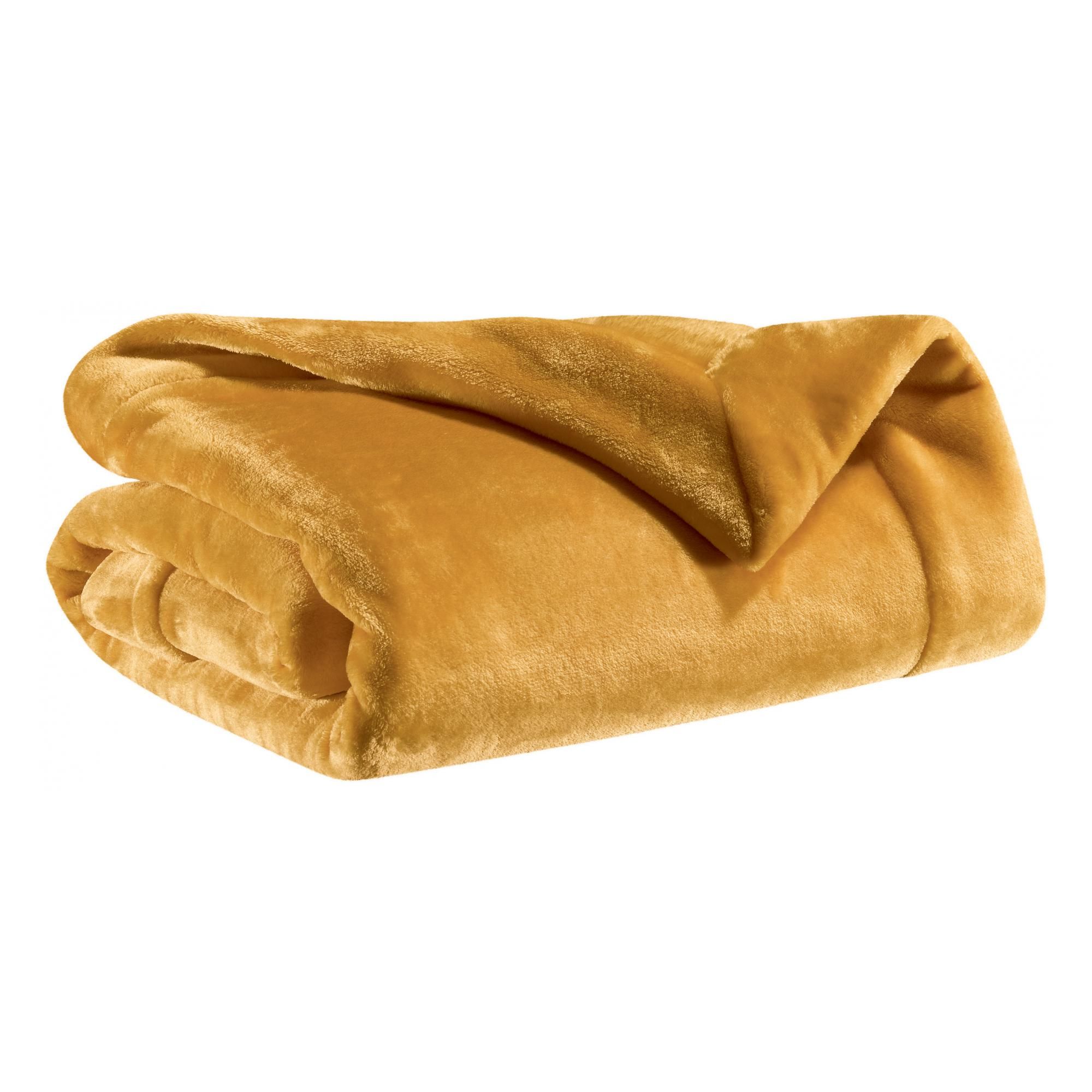 Plaid Tender Ocre 150 x 200