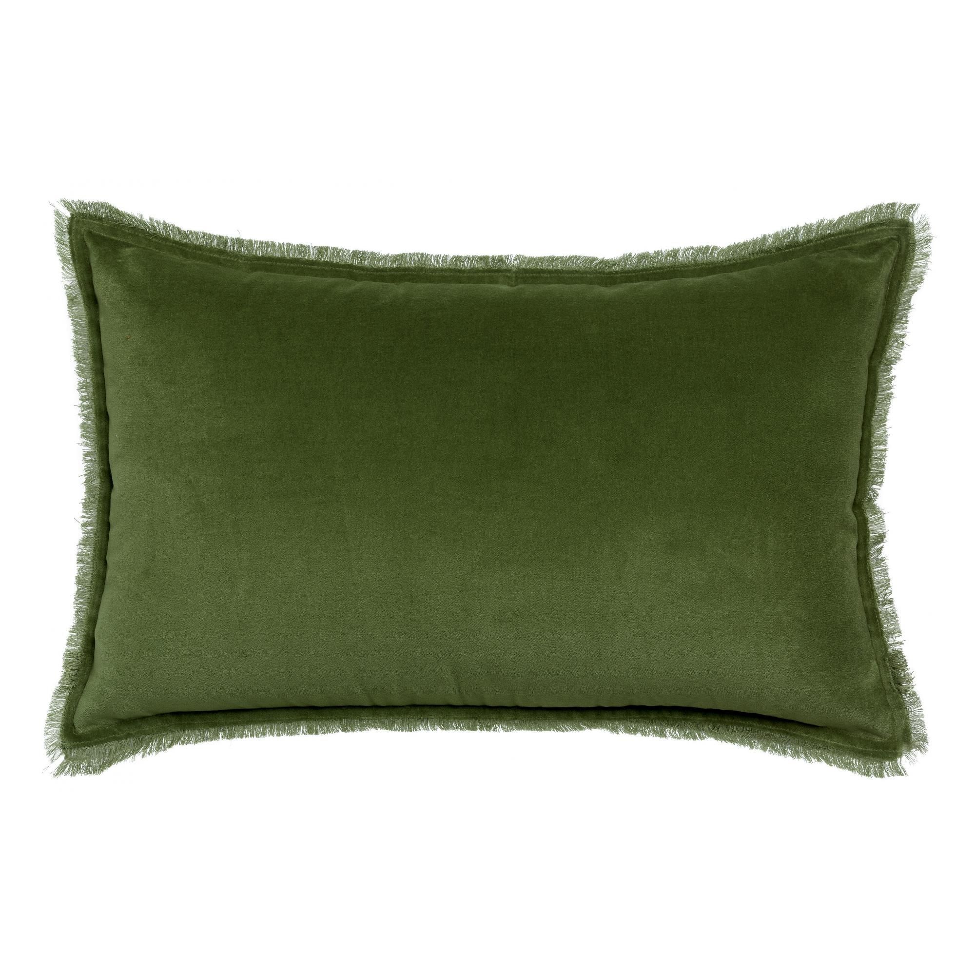 Coussin uni Fara Eucalyptus 40 x 65