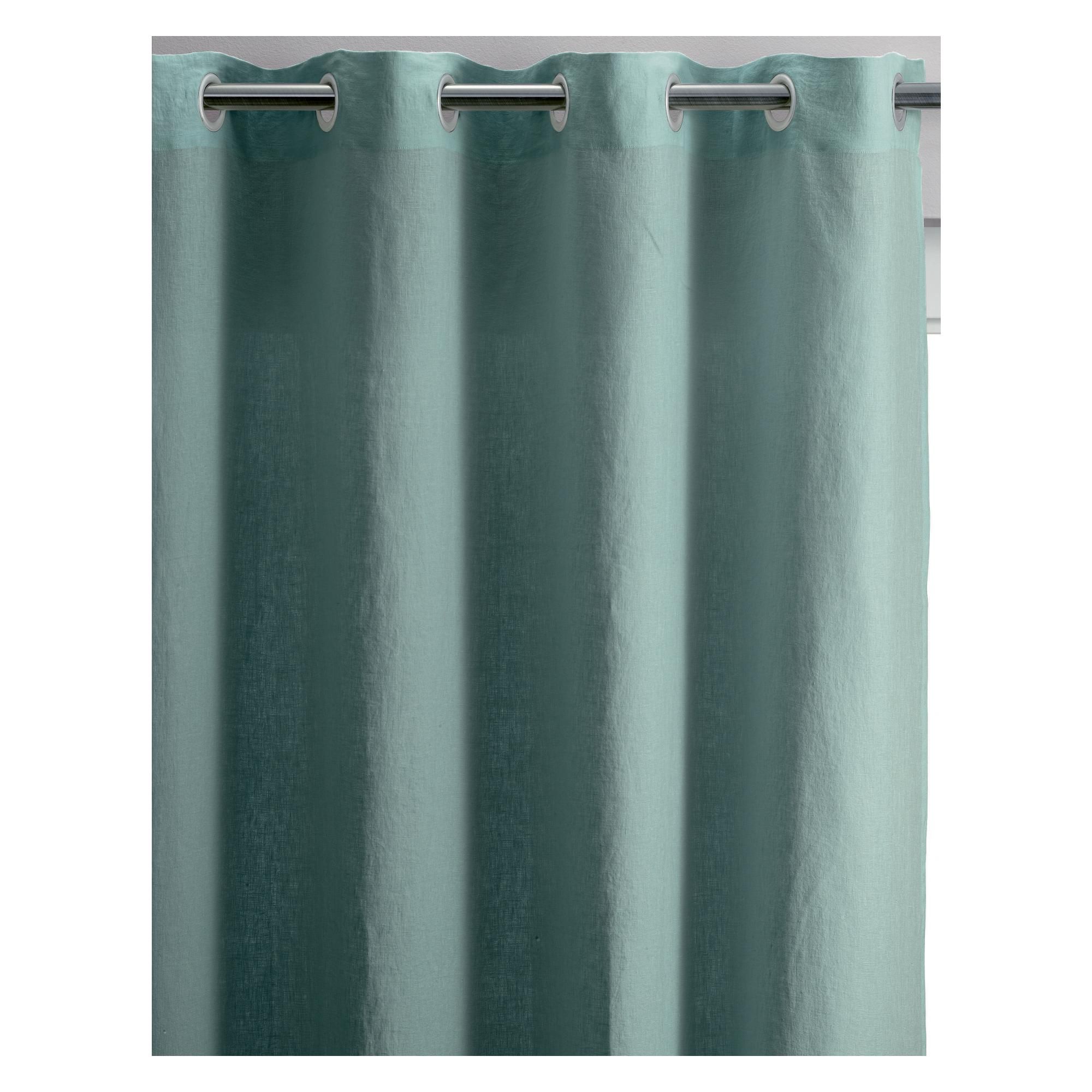 Rideau Zeff Vert de gris 140 x 280