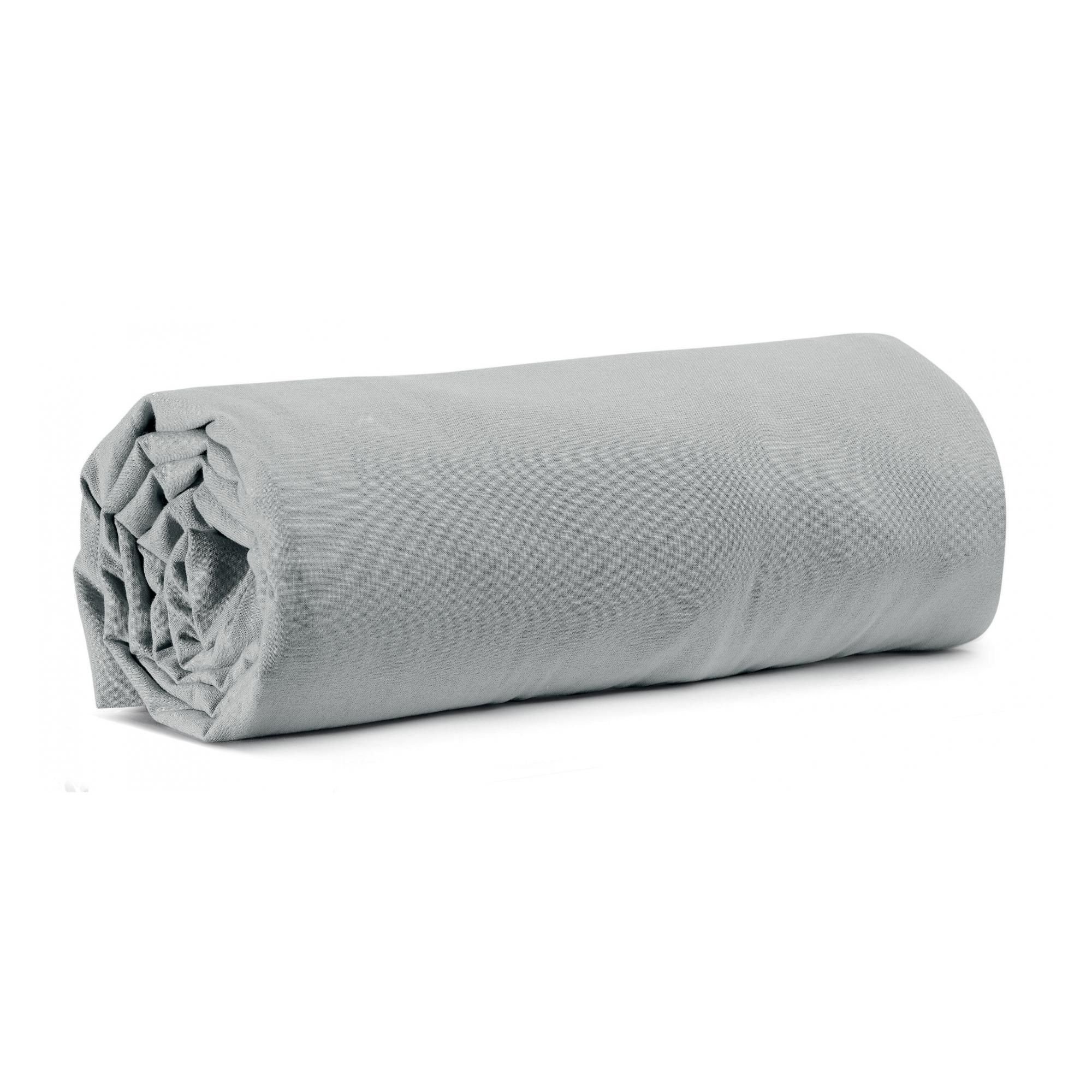 Drap housse Calita Perle 180x200 bonnet 30 cm